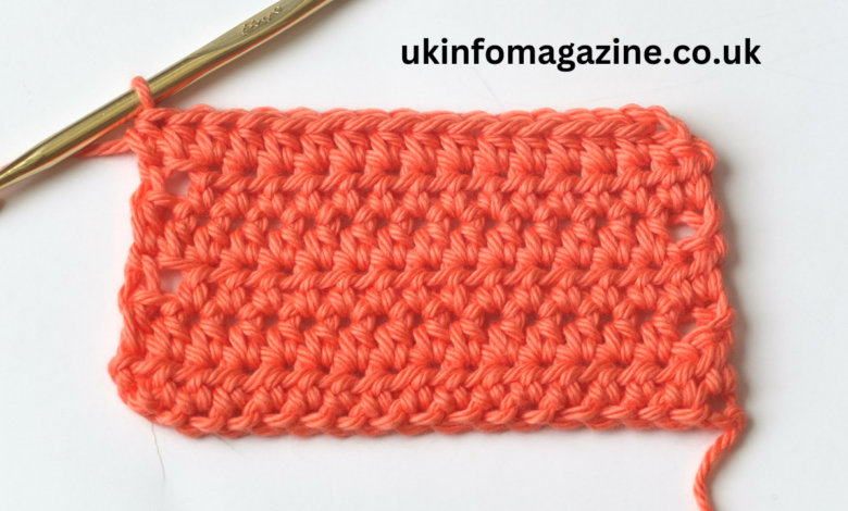 half double crochet stitch