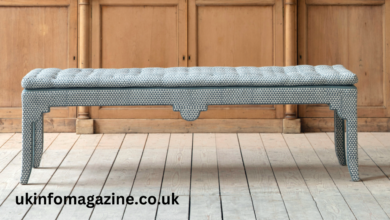 upholstered bench